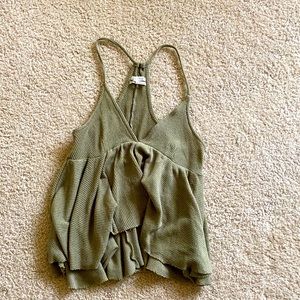 Urban Outfitters Green flows tank top